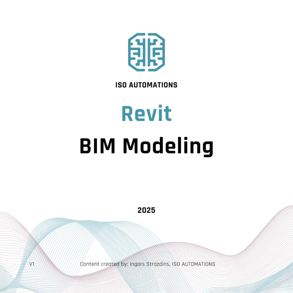 BIM Revit Modeling Tutorial