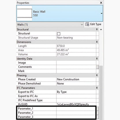 Automatizējiet atribūtu importēšanu/izveidi programmā Revit