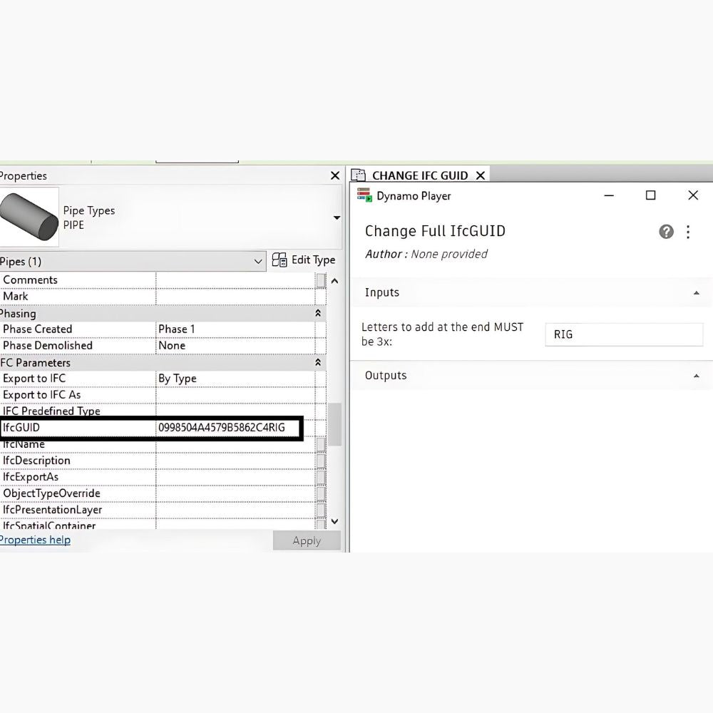 Ģenerējiet jaunus IFC GUID - Revit